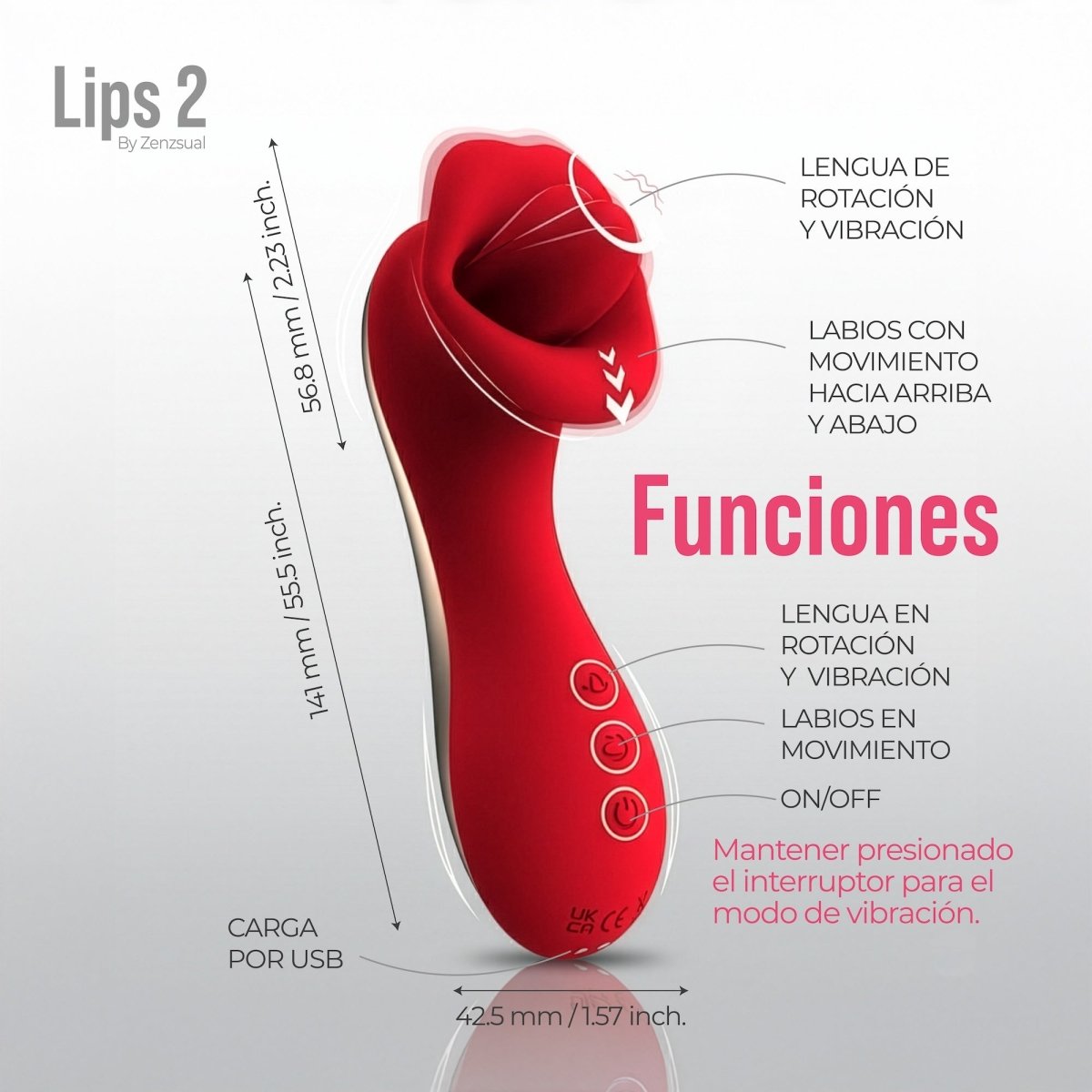 Lips 2.0 By Zenzsual by Tu Salud Intima