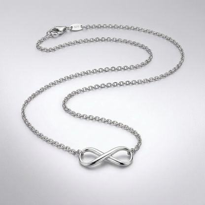 Sterling Silver Infinity Symbol Necklace