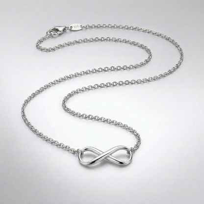 Sterling Silver Infinity Symbol Necklace