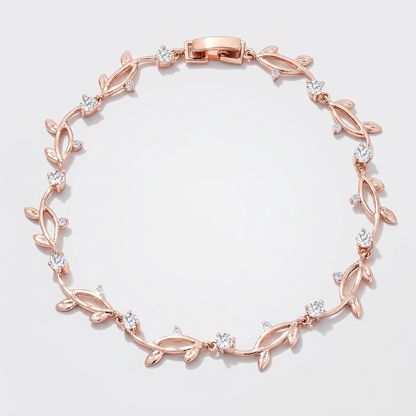Cubic Zirconia Vine Bracelet