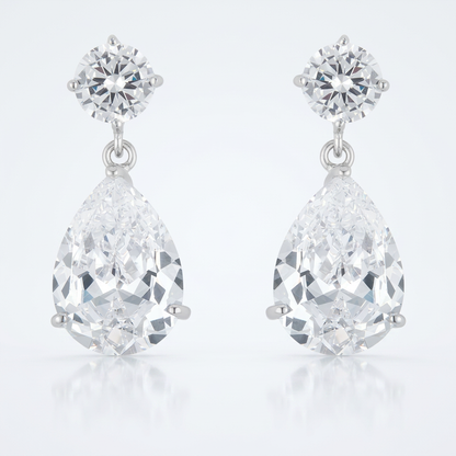 Shimmering CZ Earrings  DestGlow