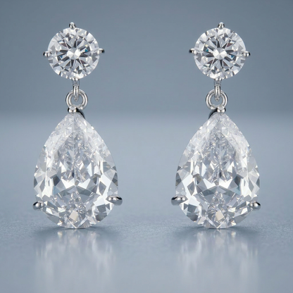 Shimmering CZ Earrings  DestGlow