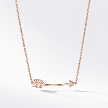 Avera Arianna Stainless Steel Arrow Necklace