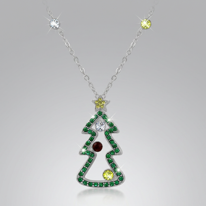 Avera Cubic Zirconia Christmas Pendant Holiday Jewelry