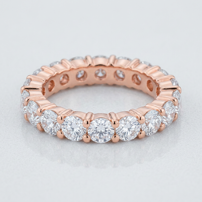 Avera Jessica Band 5 Millimeter Pink Gold Ring