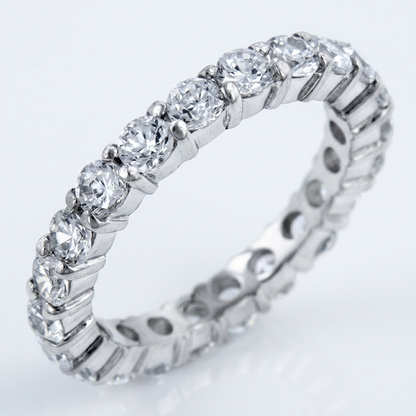 Avera Mini Elizabeth Band Sterling Silver Stackable Ring