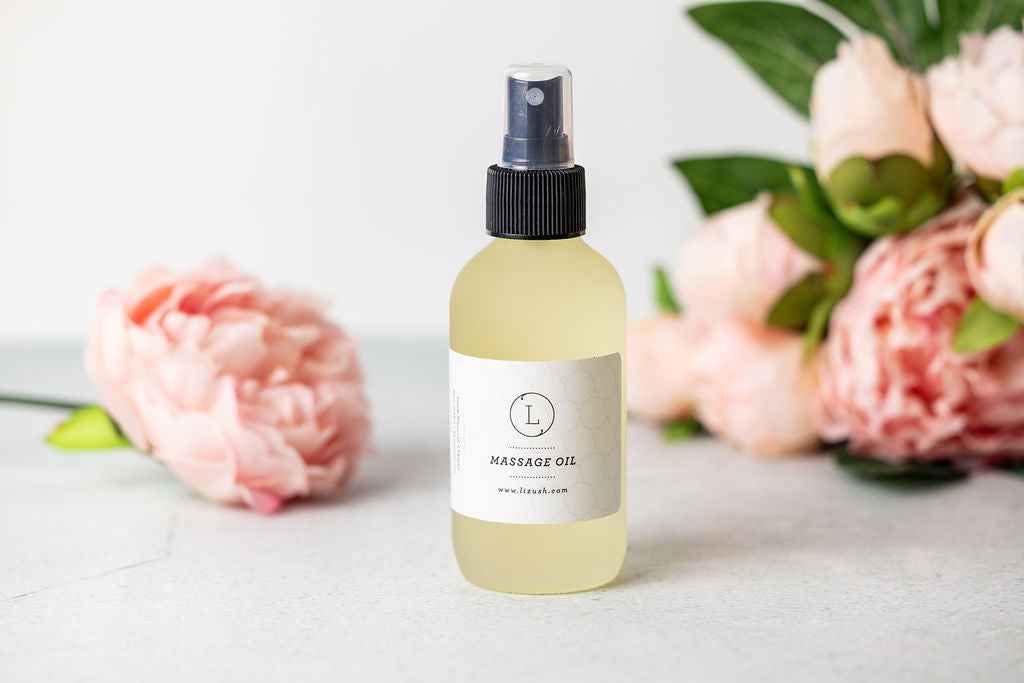 CBD - Aromatherapy Eucalyptus Massage Oil with CBD, Natural Relaxing Body Massage Oil (THC free)