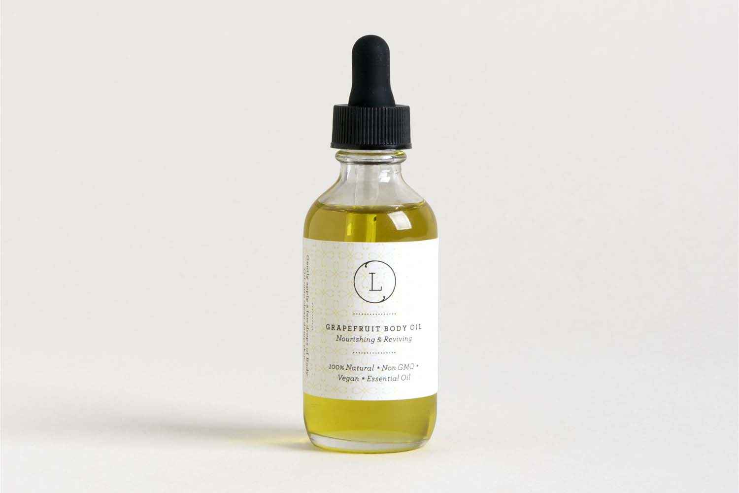 Natural Body Oil, Grapefruit Moisturizing Body Oil