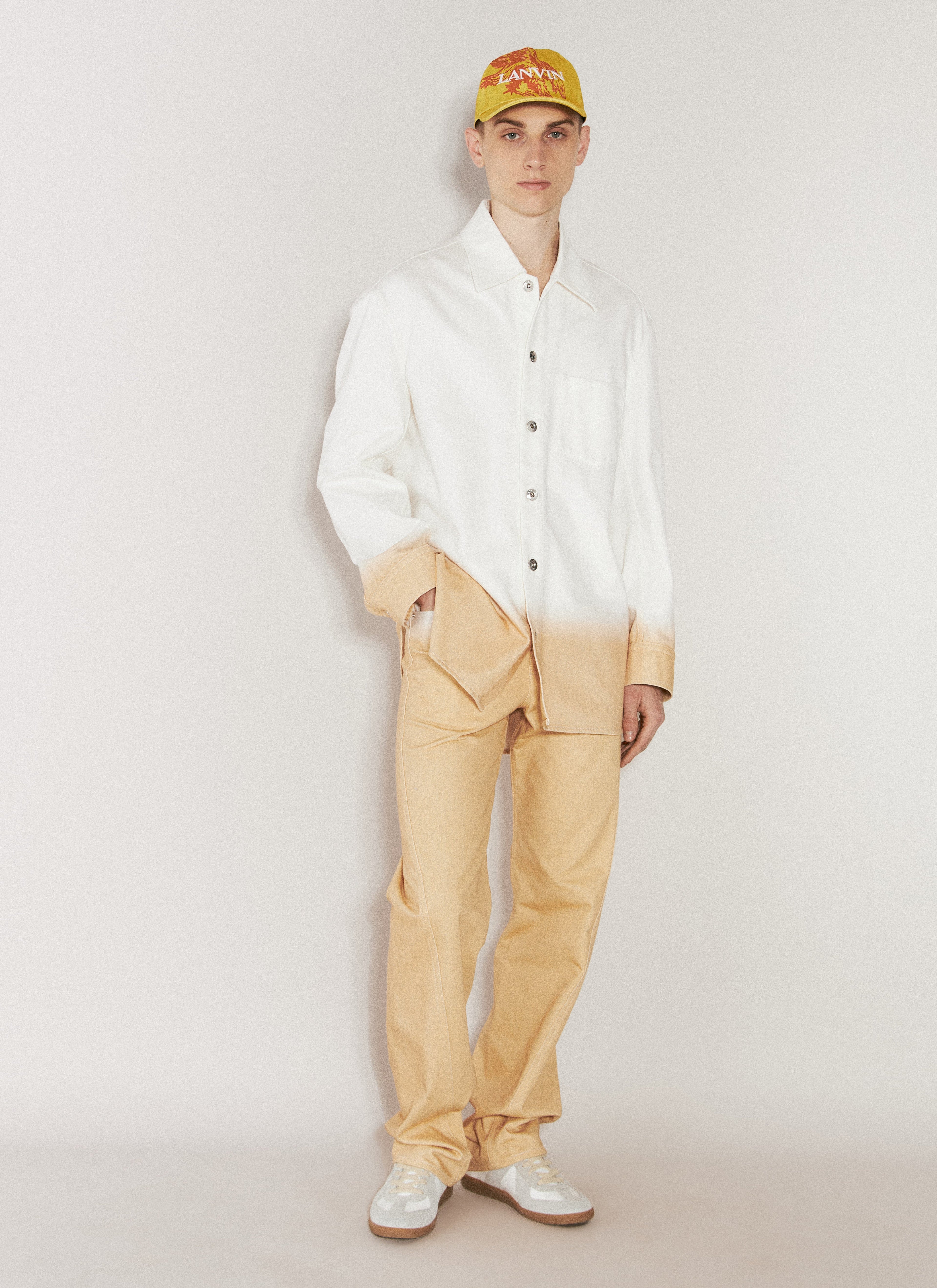 Lanvin Men Gradient-Effect Twisted Jeans by Luosophy