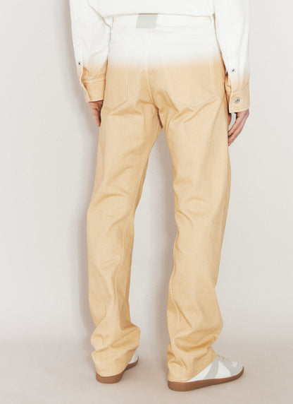 Lanvin Men Gradient-Effect Twisted Jeans by Luosophy