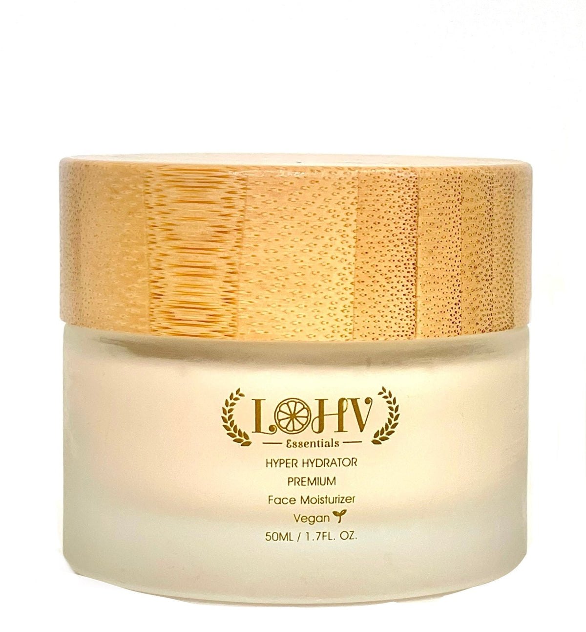 LOHV Essentials Hyper Hydrator SPF 30 moisturizer in the 3-step vegan glow routine bundle