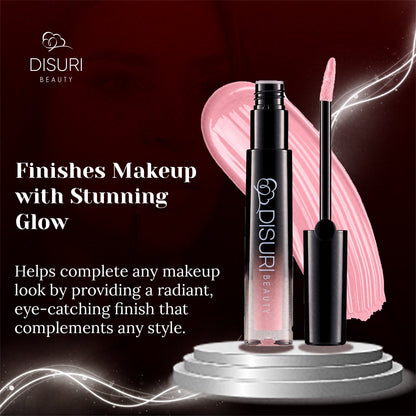 DISURI Beauty Glossy Blast Lip Gloss - Baby Pink (M70)