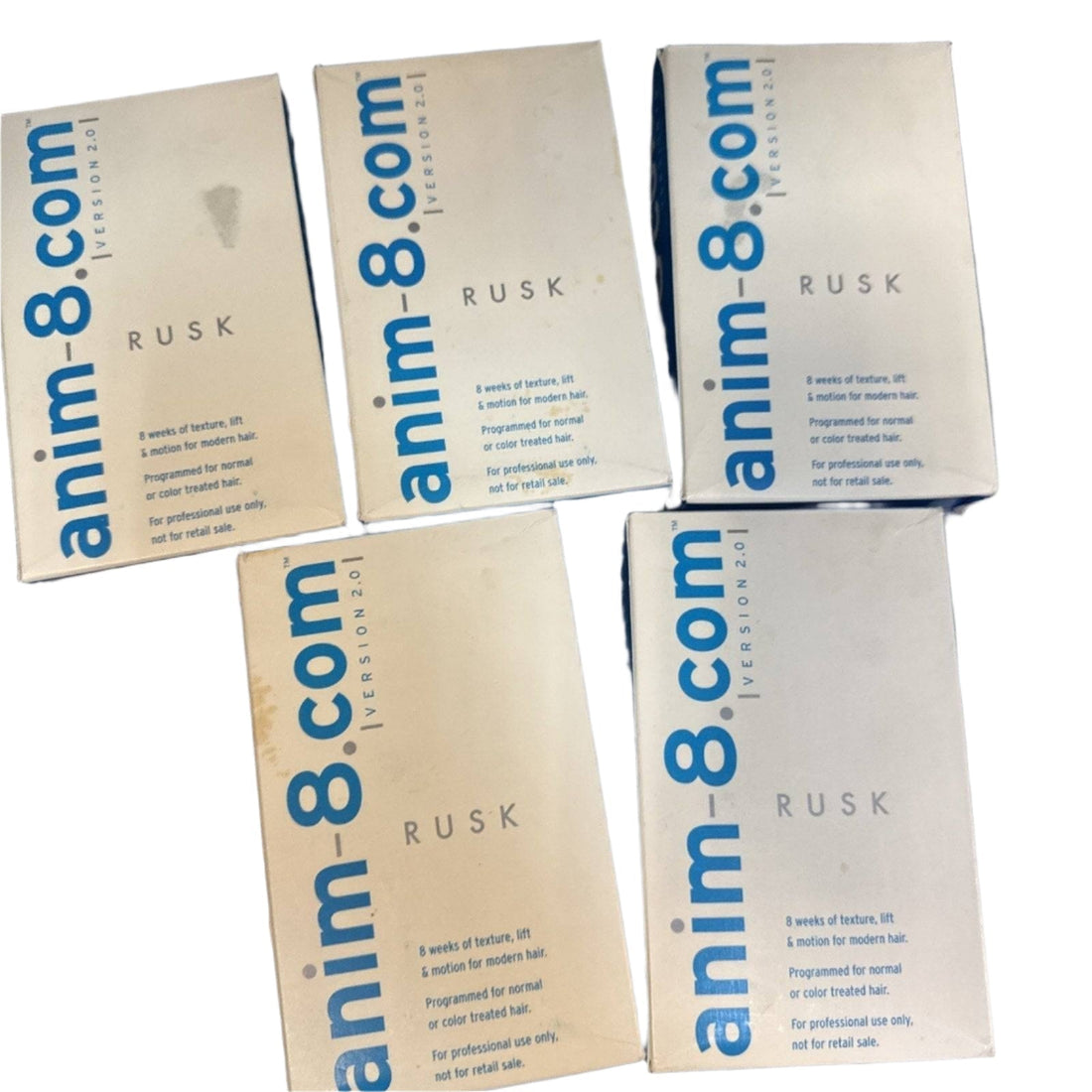 Rusk Anim8 Texture Spray (Lot of 5) 