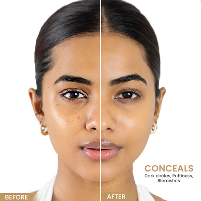 Lakme Unreal Cover Creme Concealer Lightweight &amp; Hydrating - Cinnamon