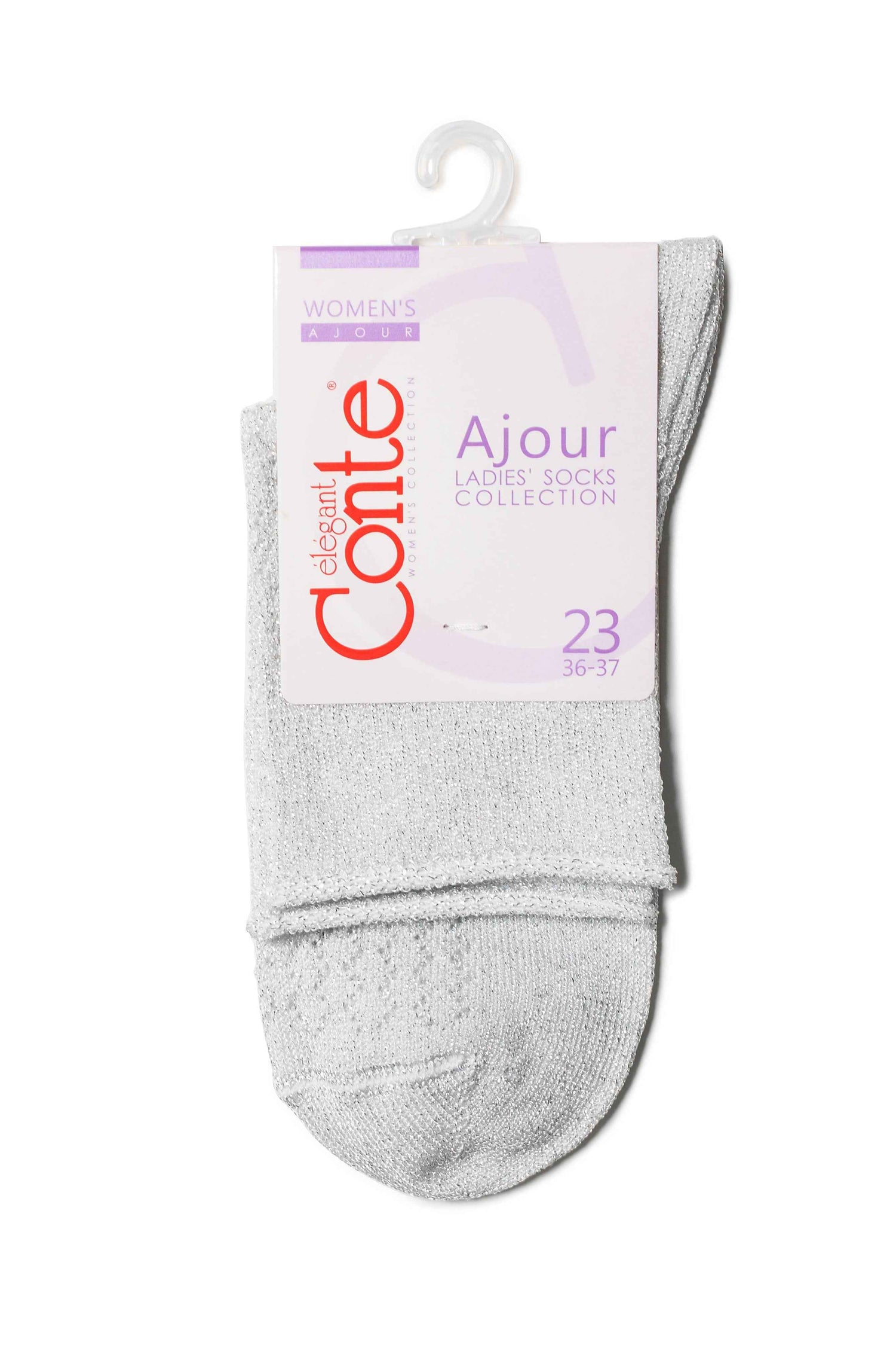 Conte Socks Ajour - 180 Made of Viscose With Lurex