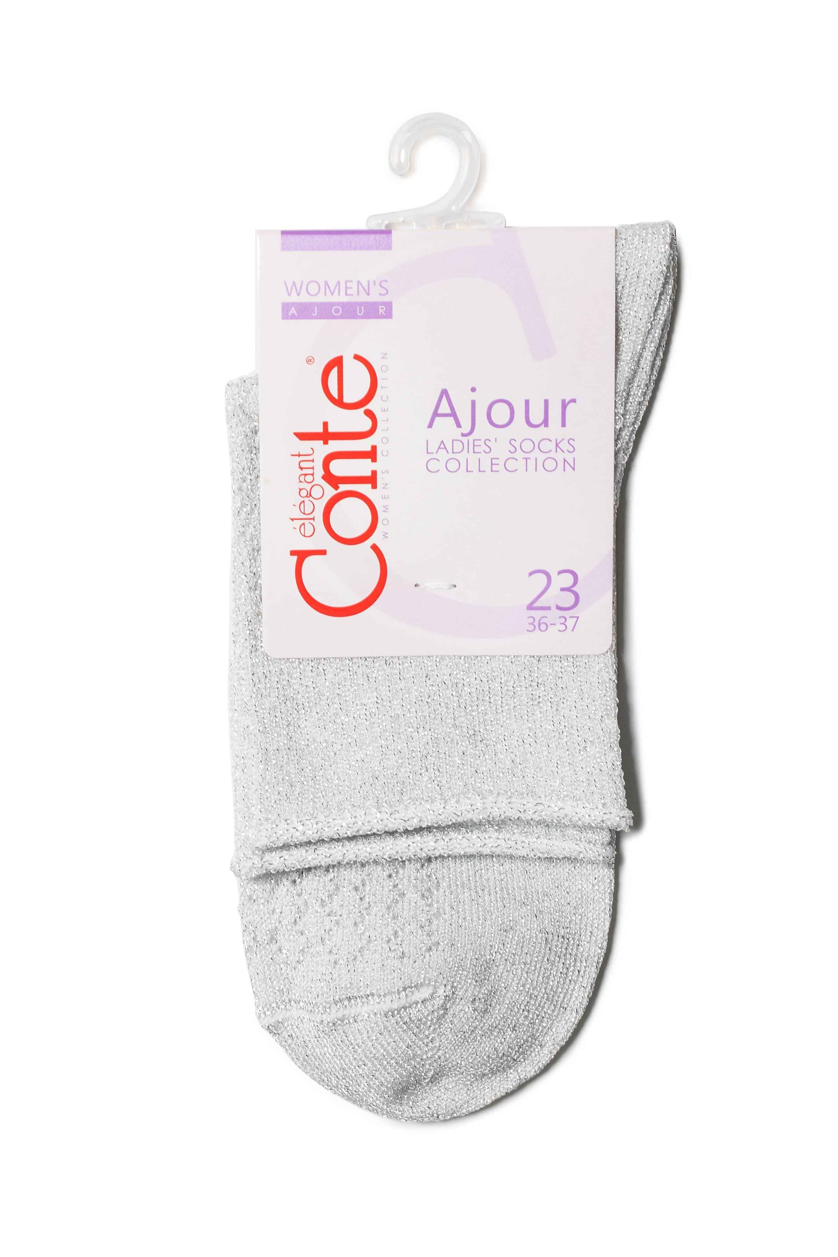 Conte Socks Ajour - 180 Made of Viscose With Lurex
