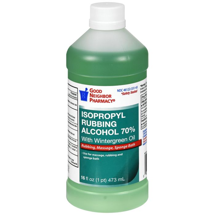 GNP 70% Isopropyl Alcohol with Wintergreen 16 fl oz (Case of 12) by Pasteur Pharmacy