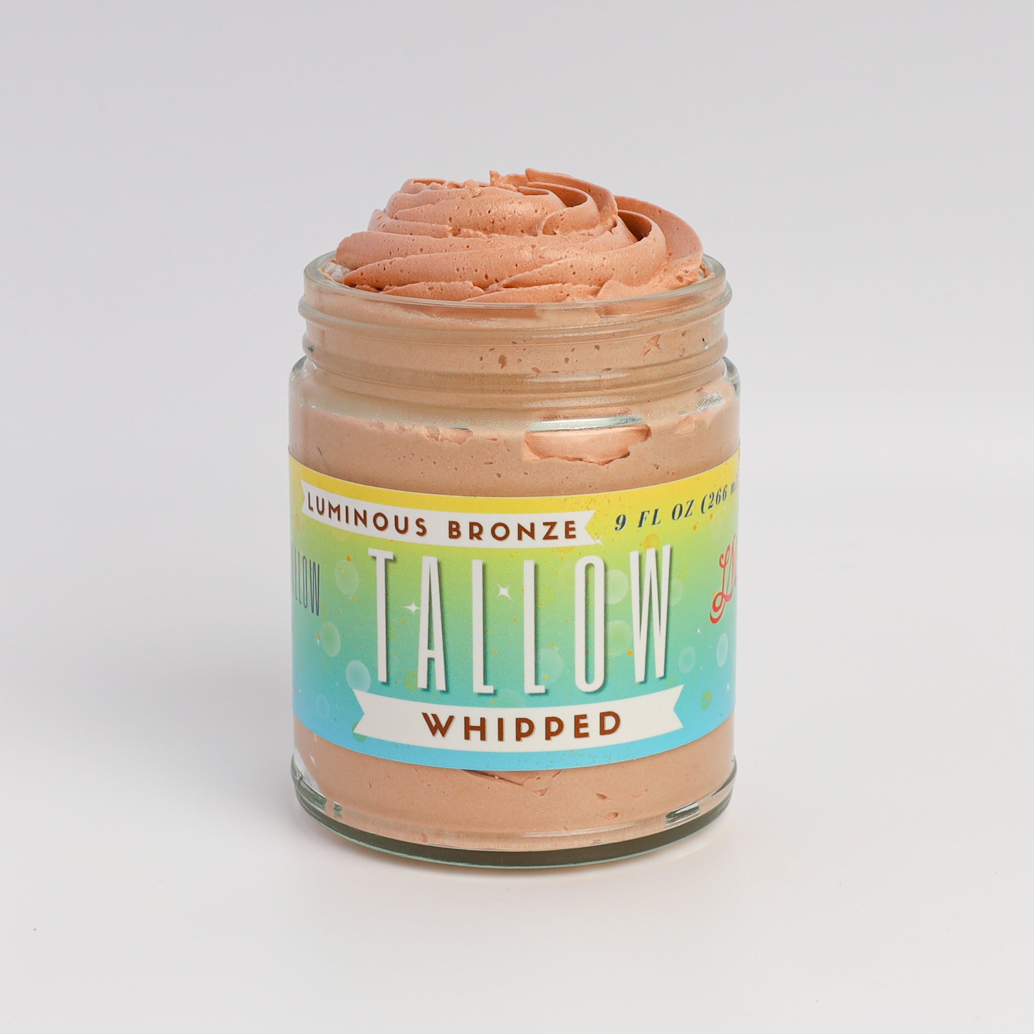 Luminous Bronze Whipped Tallow Moisturizer - Natural Bronzing Body Butter with Mica by Lady May Tallow