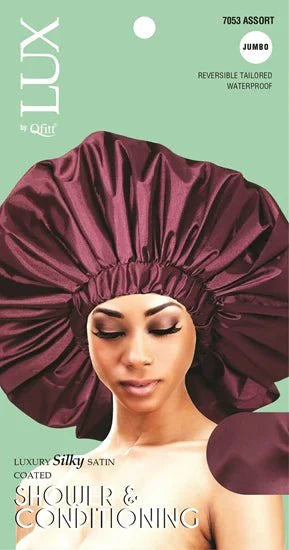 Lux by Qfitt Coated Shower &amp; Conditioning Cap