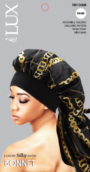 Lux Silk Pattern Bonnet Braid