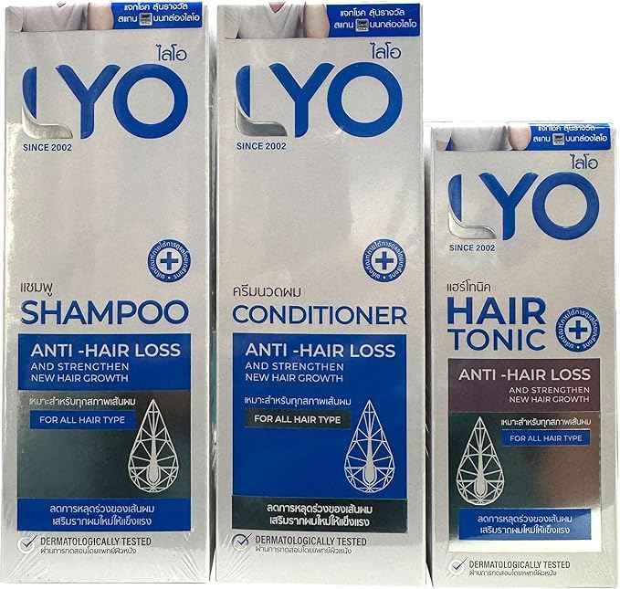 LYO Shampoo Conditioner Hair Tonic Treatment Hair Strengthen &amp; Regrowth