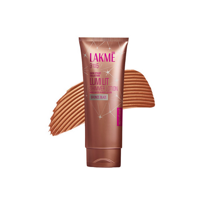 Lakme Lumi Lit Lotion Body Highlighter &amp; Strobe Cream - Bronze