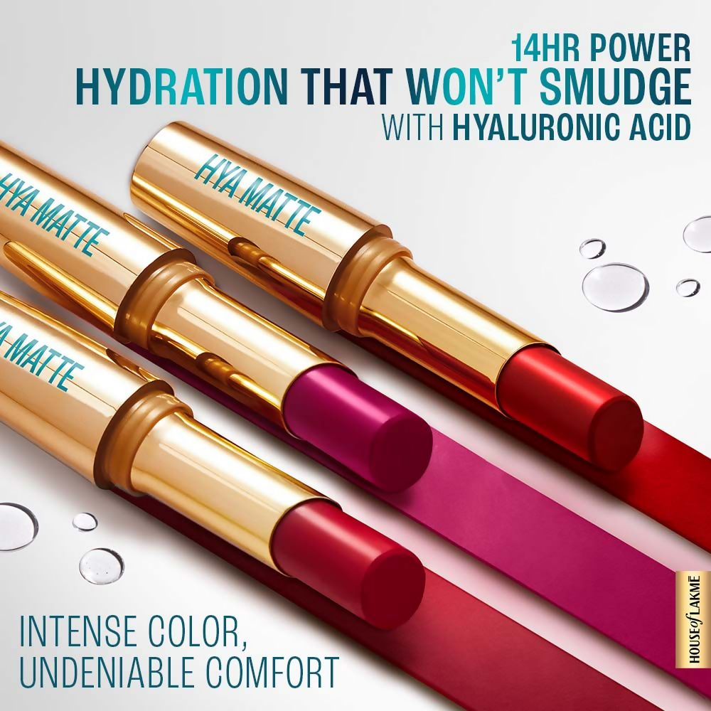Lakme 9to5 Hya Matte Lipstick - Team Toffee