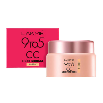 Lakme 9 To 5 CC Mousse - Beige