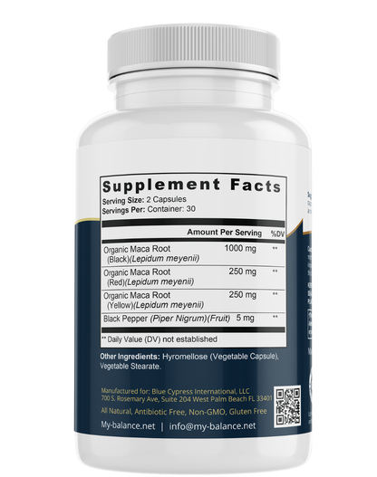 Organic MACA Root Capsules