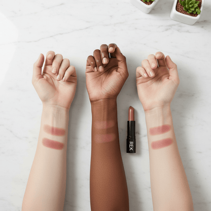 Cream Lipstick Collection | REK Cosmetics | Creamy Finish, Longwear Formula