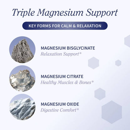 Magnesium Complex - 2 Bottles by Snap Supplements