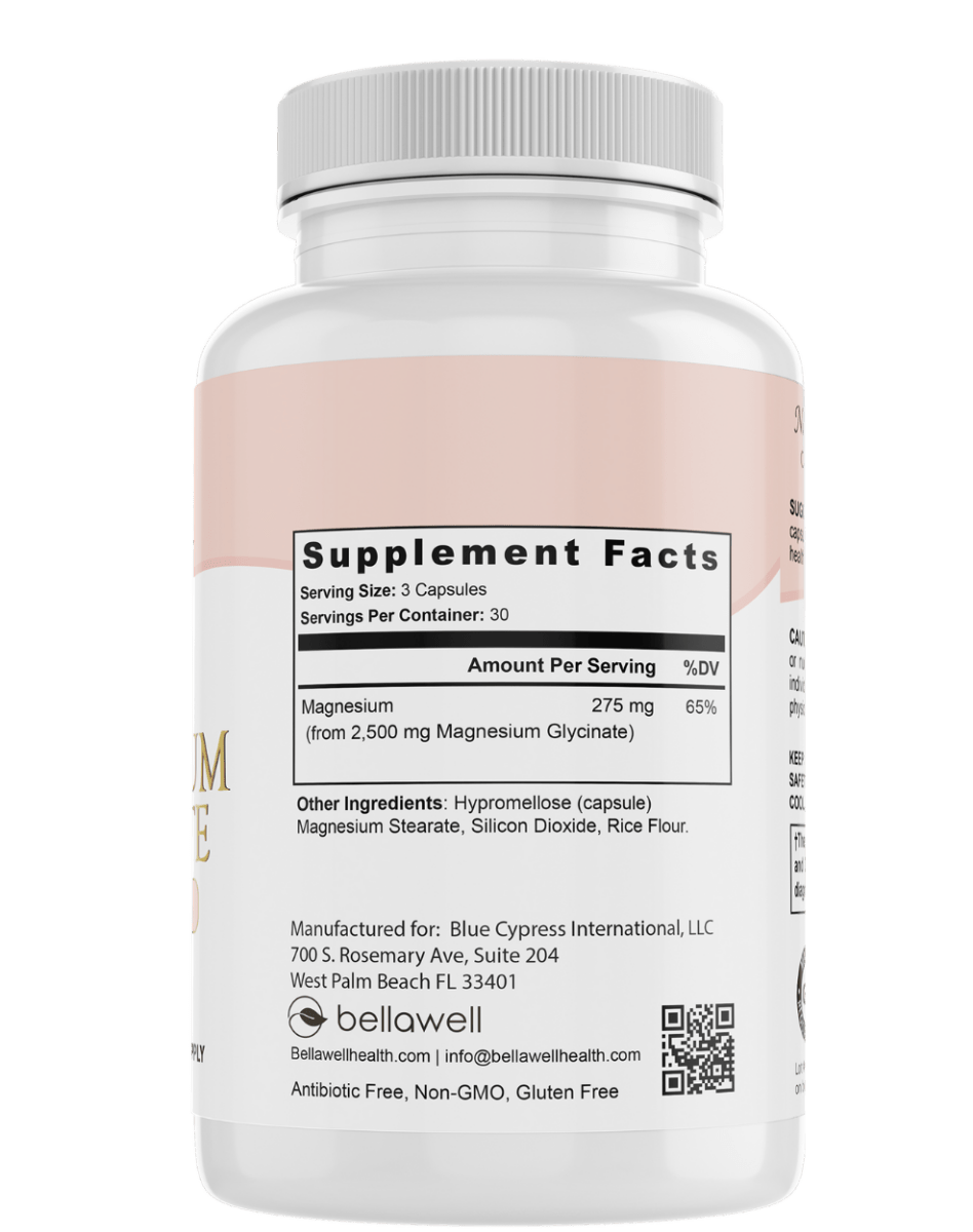 Magnesium Glycinate - Cellular Balance by Bellawell