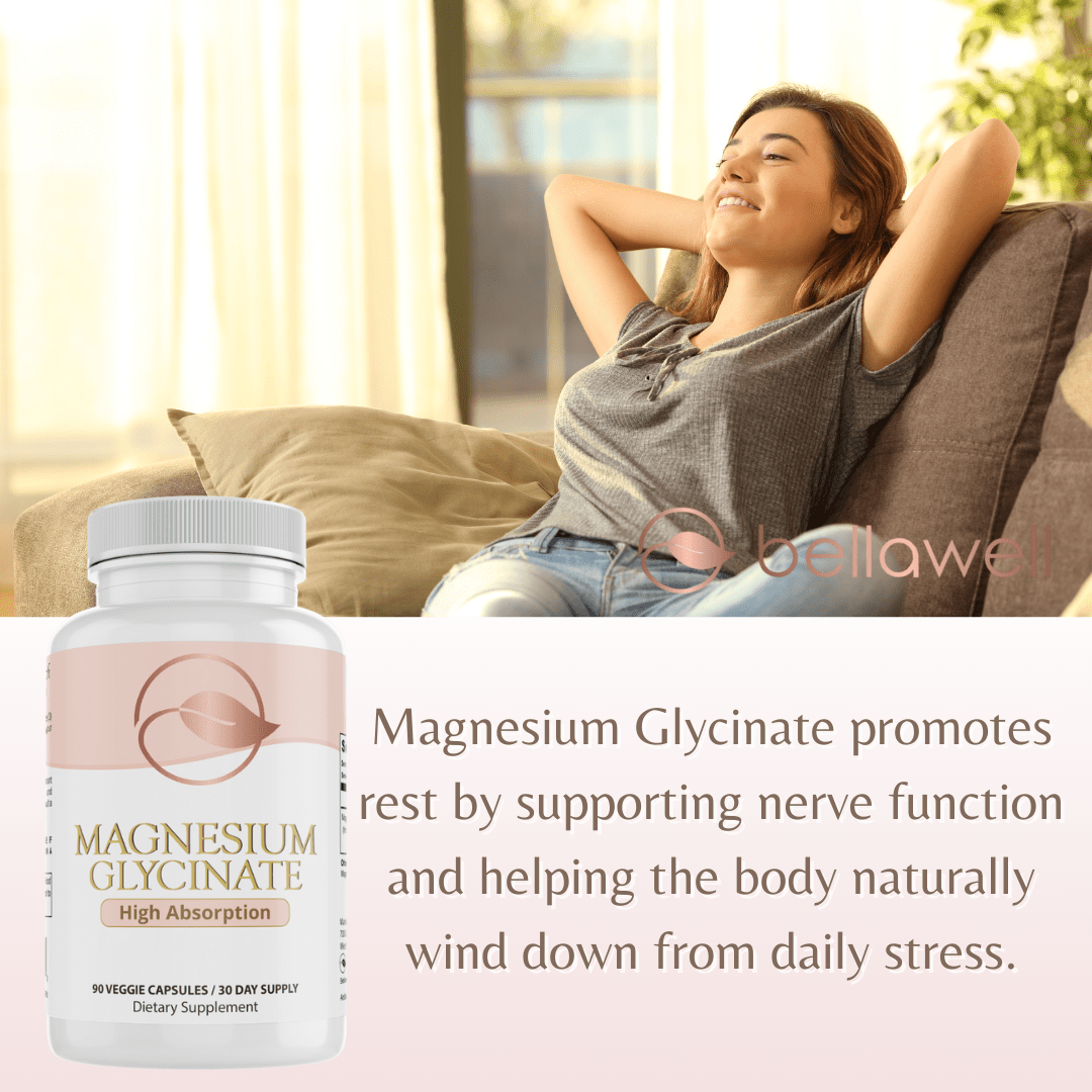 Magnesium Glycinate - Cellular Balance by Bellawell