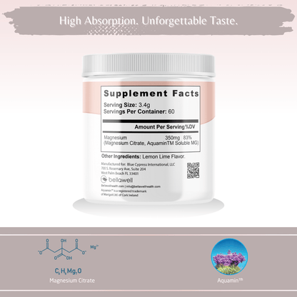 Magnesium Powder Blend by Bellawell