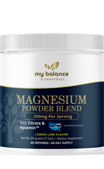Magnesium Powder - Magnesium Citrate & Aquamin™