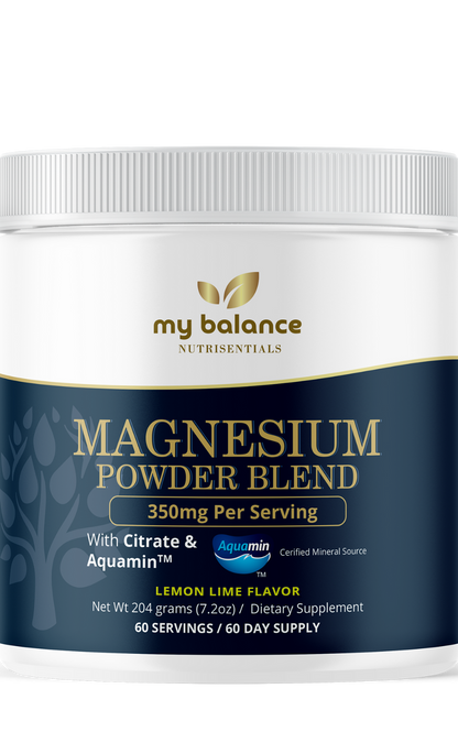 Magnesium Powder - Magnesium Citrate &amp; Aquamin™