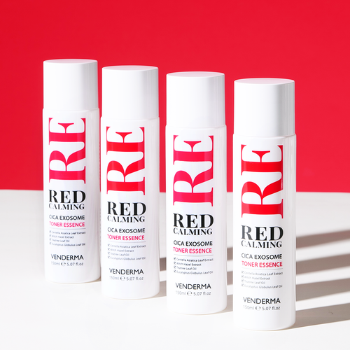 [VENDERMA] Red Calming Cica Exosome Toner Essence 150ml(Vegan) by Pi-Boo