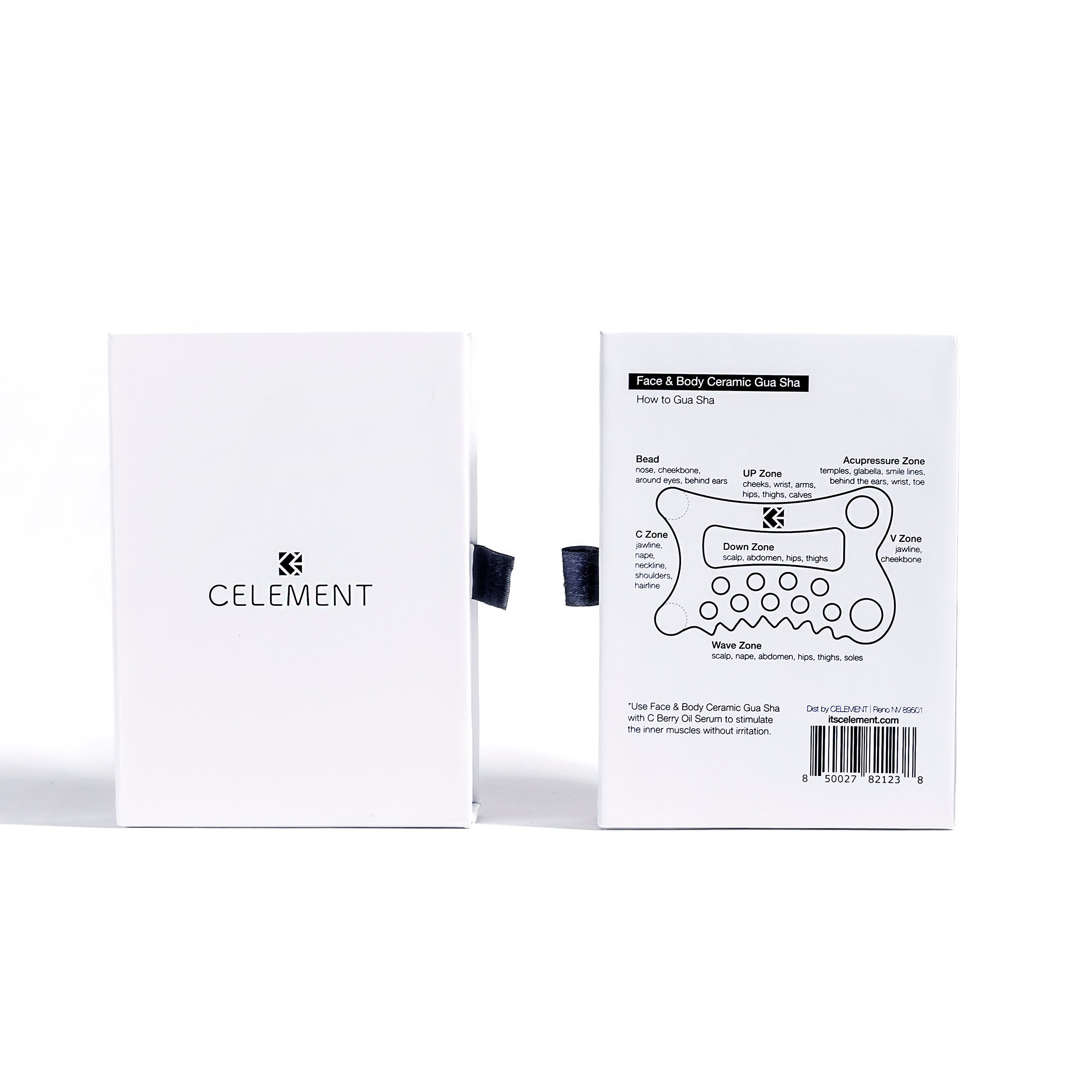 Face &amp; Body Ceramic Gua Sha by CELEMENT