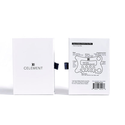 Face &amp; Body Ceramic Gua Sha by CELEMENT