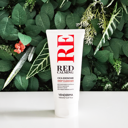 [VENDERMA] Red Calming Cica Exosome Deep Cleanser 150ml(Vegan) by Pi-Boo