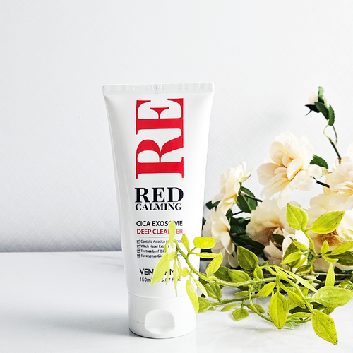 [VENDERMA] Red Calming Cica Exosome Deep Cleanser 150ml(Vegan) by Pi-Boo
