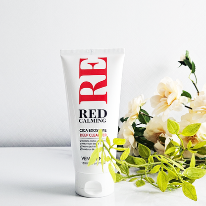 [VENDERMA] Red Calming Cica Exosome Deep Cleanser 150ml(Vegan) by Pi-Boo