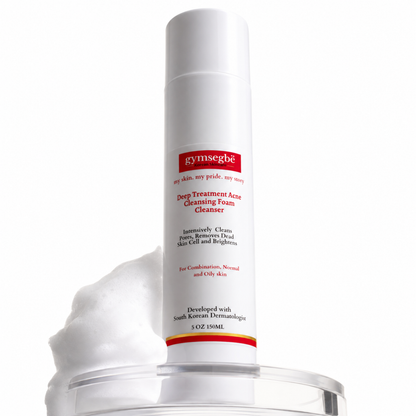 Deep Treatment Acne Cleansing Foam Cleanser by gymsegbë