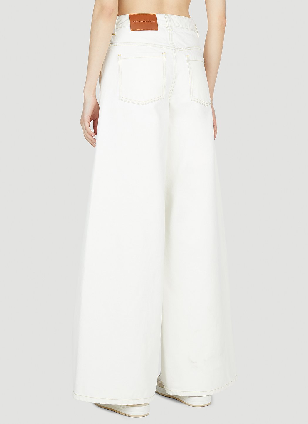 Moncler X Alicia Keys Women Wide Leg Pants by Luosophy