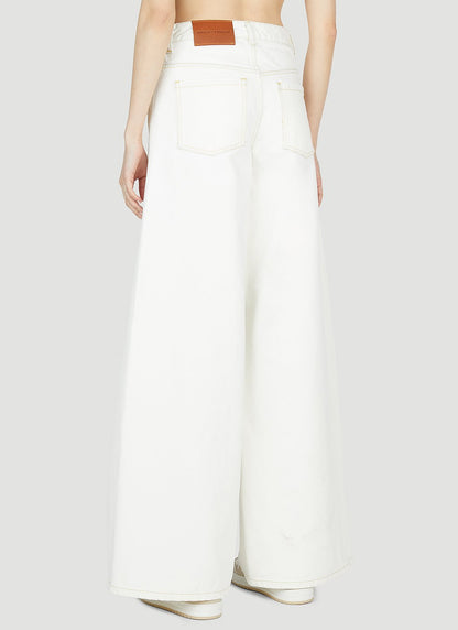 Moncler X Alicia Keys Women Wide Leg Pants by Luosophy