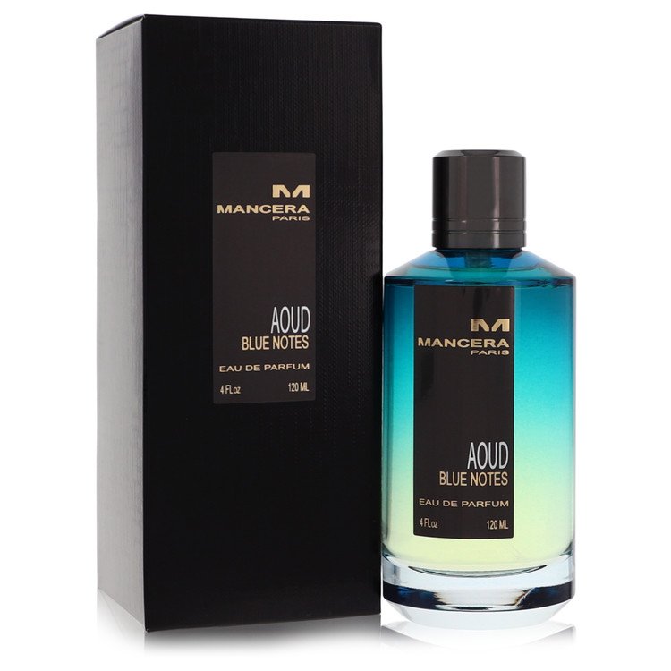 Mancera Aoud Blue Notes by Mancera Eau De Parfum Spray (Unisex) 4 oz for Women 