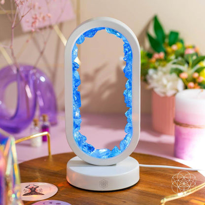 Manifest Success - Clear Quartz Lamp Of Achievement - DestGlow