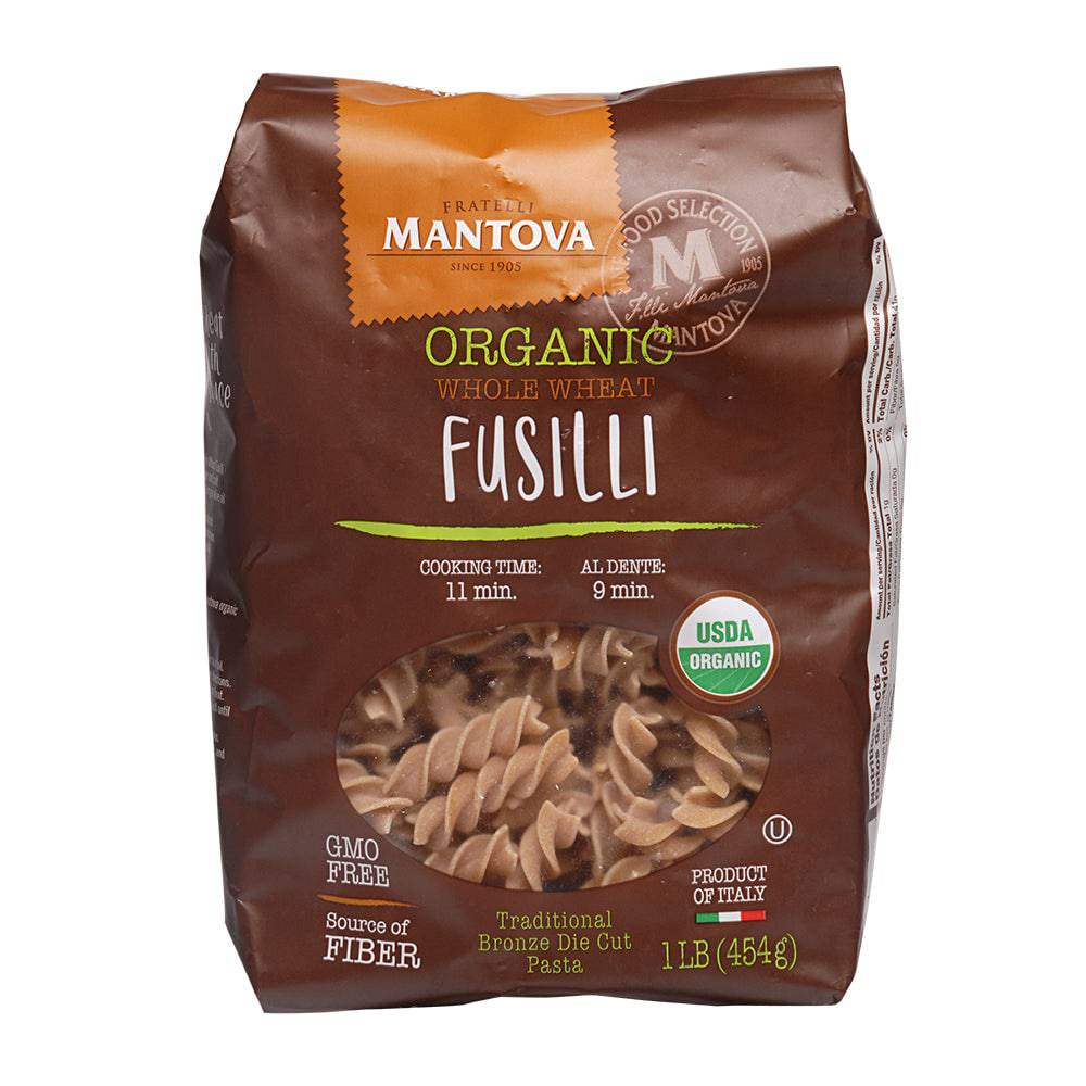 Fusilli, Whole Wheat, Organic by Country Life Natural Foods