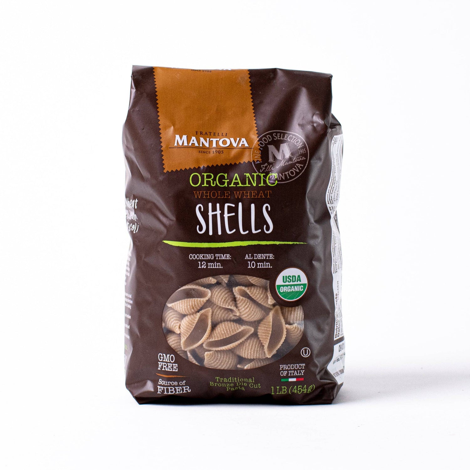 Shells, Whole Wheat, Medium, Organic by Country Life Natural Foods