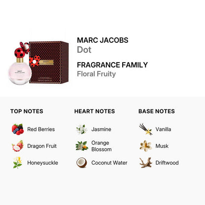 Marc Jacobs Ladies Dot EDP Spray 3.3 oz  DestGlow